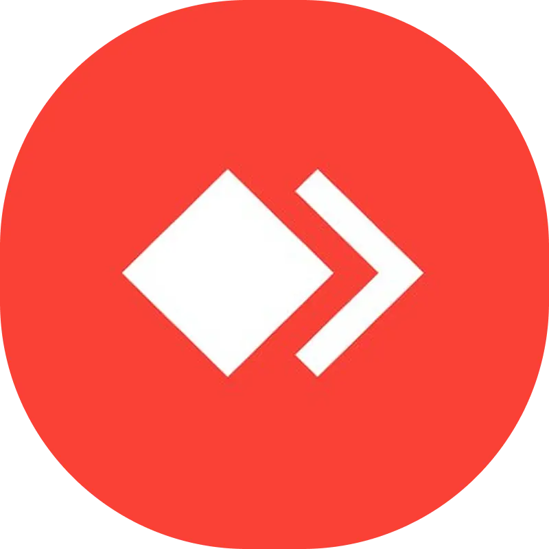 Logo de AnyDesk, herramienta de control remoto